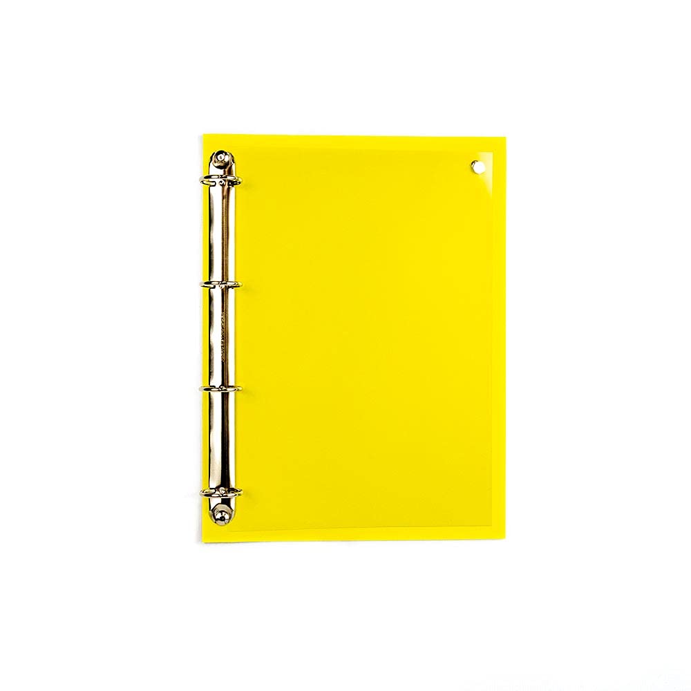 Magnetic Folder (Yellow, A4 21 x 29.7 cm)
