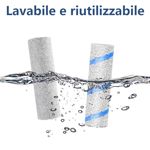 2 Pieces Canvas Roller for Ecovacs Deebot X8, X9 Pro Omni, T80 Omni,X11 Omni Cyclone Suction Robot Parts, X11 Omni Cyclone Accessory Set, T80 Omni Accessories