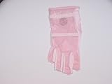 HJ Ladies Solaire Half-finger Golf Glove Pink Medium Left Hand
