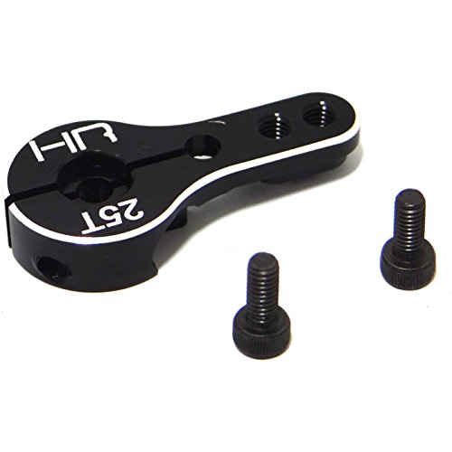 Hot Racing Aluminum Lock Servo Arm 2h M3 Mount M3 25t: Futaba