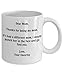 SpreadPassion Funny Mom Gift - I'd Punch Another Mom In The Face Coffee Mug - Gag Gift Cup From Your Favorite Child + Sticker