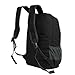Gonex 25L Lightweight Packable Backpack Handy Foldable Shoulder Bag Daypack(Black)