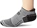 Carhartt Men's All Terrain Low Cut Tab Socks, Grey, Shoe Size: 6-12