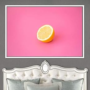 signwin Framed Canvas Wall Art Fruity Citrus Colorful...