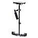 FLYCAM HD-3000 Handheld Stabilizer for DSLR Video Cameras. Quick Micro Balancing, Telescopic Centre Post w 3-axis Gimbal Handle. Free Table Clamp & Quick Release Plate. (FLCM-HD-3-QT)