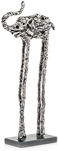 Modern Day Accents Zanco Long Leg Metal Elephant