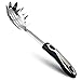 Orblue Black & Silver Slotted Spaghetti and Pasta Server