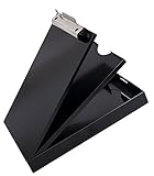 Saunders 21117 Recycled Aluminum Cruiser Mate Storage Clipboard - Form Holder with Dual Tray Storage with Self-Locking Latch. Office Supplies