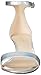 Nine West Women's Leisa Leather Heeled Dress Sandal, Silver, 8.5 M US