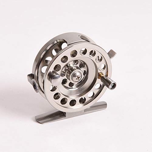 Kaakaeu Moulinet De Pêche à La Mouche D50/d60 Cnc En Alliage D’aluminium 1:1 2 Roulements Ultra Léger Pour Droitier