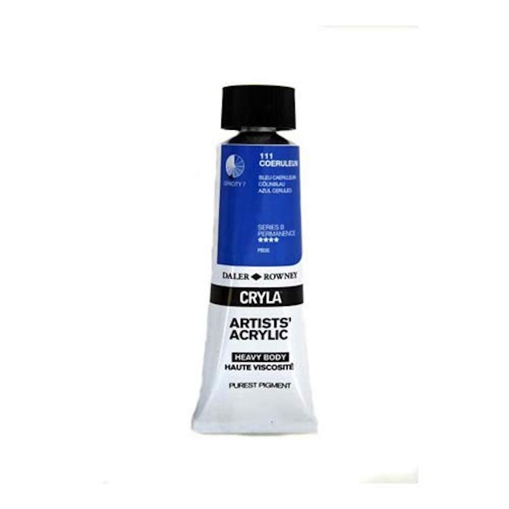 Daler-Rowney Cryla Acrylic 75 ml Coeruleum, Professional Artists