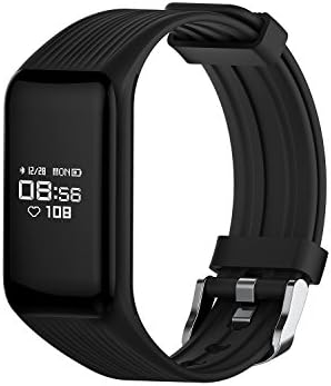 Smart Band: Heart Rate Monitor Fitness Activity Tracker Watch Step Walking Sleep Counter Wireless Wristband Pedometer Exercise Tracking Sweatproof Sports Bracelet ALL iPhone ALL Android Smart Phones