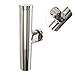 Amarine Made (2x) Stainless Tournament Style Clamp on Fishing Rod Holder for Rails 1