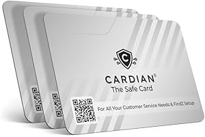 Cardian RFID Blocking Cards Set 3 – Credit Card Protector for Wallets, Passport Shield & NFC Blocking Device | Anti-Skimming Protection for Debit, ID & EMF Cards | Travel Accessories for Men and Women