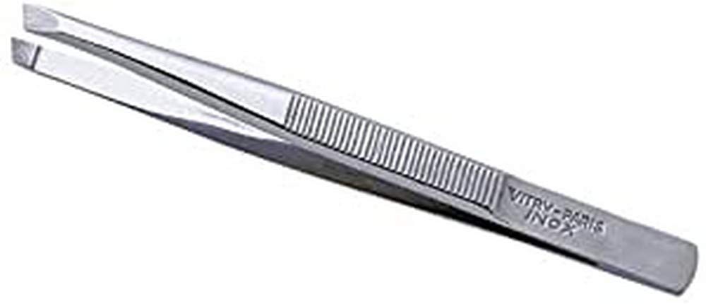 Vitry Stainless Steel Bias Bit Tweezers
