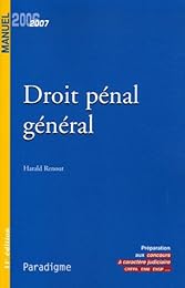Droit pénal général