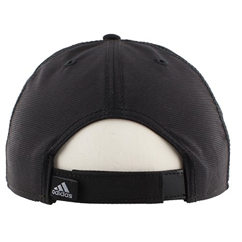 image for adidas Mens Contract Structured Adjustable Cap, Black/Grey, One Size