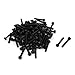 uxcell M3 x 20mm Alloy Steel Hex Bolt Socket Head Cap Machine Screws Black 100 Pcs