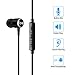 Single Earbud, Wired One Side Headphone with Mic, Remote and Volume Control, One Ear Wearing and Keep the Other Ear Open for Awareness, ChanGeek CGS08