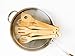 Wooden Spoon Utensil Set - 6 Bamboo Spoons and Spatulas 12 inch Cooking Utensils in Mesh Bag - Perfect for Nonstick Pans and Cookware, Natural and Eco-friendly - Wood Kitchen Tools by Premium Bamboo