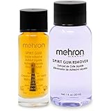 Mehron Makeup Spirit Gum & Remover Combo Kit