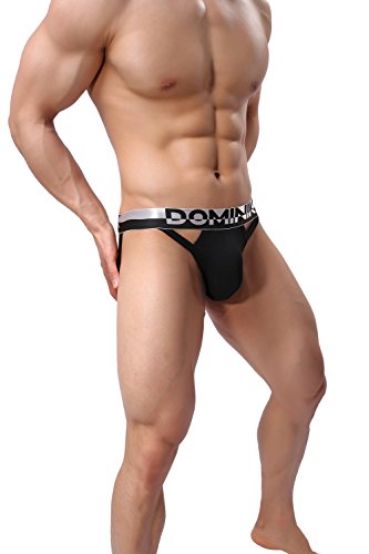 Dominik cotton jock straps underwear, mens, black, whit…