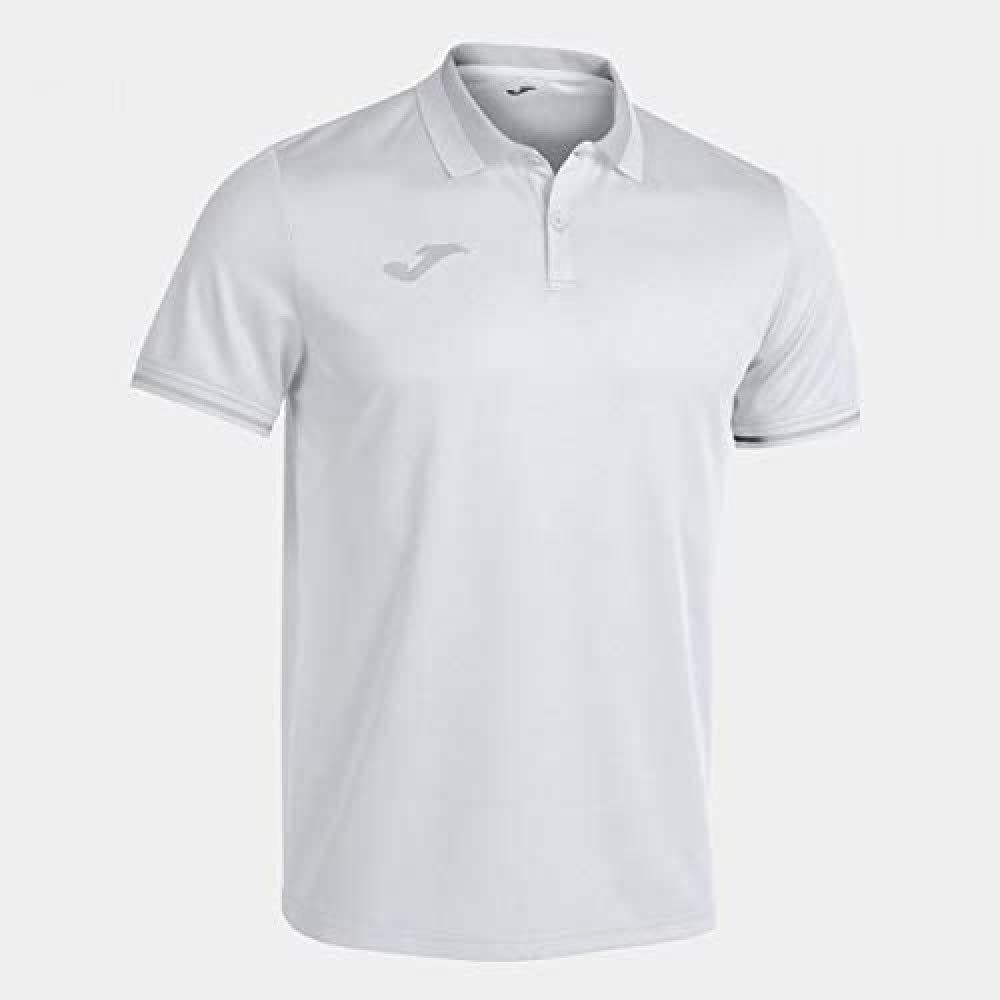 Joma Men's Championship Vi Training Polo Shirt White Grey — image 1