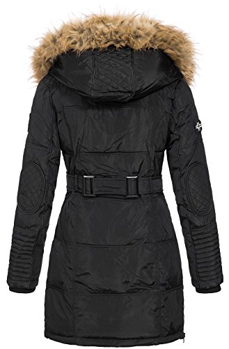Geographical-Norway-Damen-Jacke-Winterparka-Belissima-XL-Fellkapuze