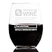 Prescription 21 oz Stemless Wine Glass, Gifts For Women - Unique Birthday Gift For Her - Humorous Present Idea For a Mom, Wife, Girlfriend, Sister, Friend, Coworker or Daughter