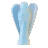 ANAYA AGATE Opalite Angel Statue – 2" Beautiful