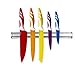 LivingKit Knife Set 5 Pieces Stainless Steel NonStick Coating Blades Chef Slicer Bread Utility and Paring Knife for Housewarming Commercial Home Kitchen