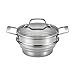 Circulon Accessories Stainless Steel Pasta/Steamer Insert with Lid, 20 CM, Silver