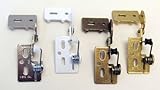 Youngdale 1/4" Overlay Self Closing Knife Hinge For