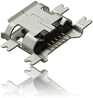 Micro USB Type B Female 5Pin Socket 4Legs SMT SMD Soldering Connector