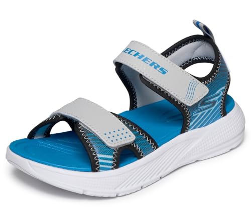Microspec-Splash, Sandalias niño 0-24, Gris, 10 UK Child