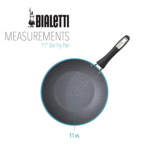 Bialetti Impact, 11 in. Stir Fry Pan, Gray Pricepulse