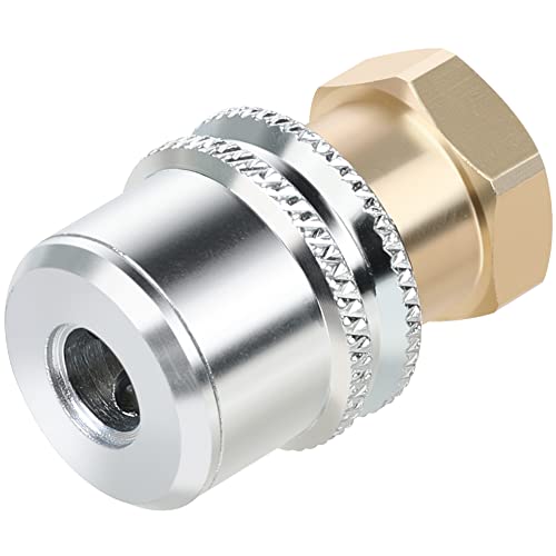 Hromee Lock On Air Chuck, Heavy Duty Closed Flow Tire Chuck, 1/4" FNPT