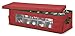 Whitmor Ornament Storage Box 42 Compartments with Outer Pocket for Ornament Hooks