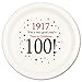 1917 - 100TH BIRTHDAY DESSERT PLATE (8 CT.)