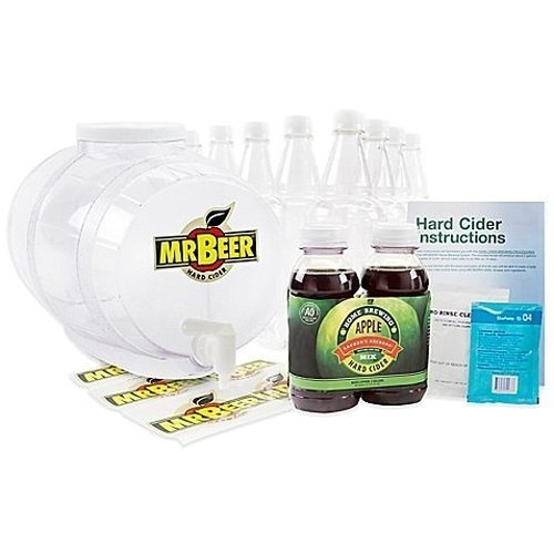 Mr. Beer Hard Cider Home Brewing Craft Cider Kit by Mr. Beer