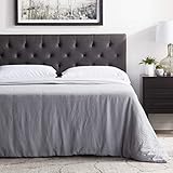 LUCID Mid-Rise Upholstered Headboard - Adjustable Height from 34