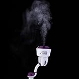 Nanum Car Air Purifier Portable Essential Oil Diffuser Aromatherapy Humidifier with Ultrasonic Cool Mist Aroma Humidifier Diffusers and Waterless Auto Shut-off with Car Charger