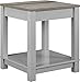 Ameriwood Home Carver End Table, Gray