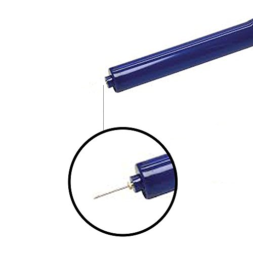 Mobi Lock Ball Pump Needle Pack of 10 | Made With Stainless Steel | Ideal for Blowing Up Football, Basketball, Soccer, Volleyball, Netball, Handball, Waterpolo Balls and All Other Sports