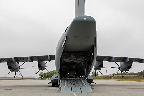 Posterazzi German Air Force Airbus A400M Transport Plane Holzdorf Germany. Poster Print by Timm Zieg