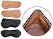 Leather Heel Grips Liner Cushions Inserts for Loose Shoes,Shoe Pads for Shoes Too Big, Improved Shoe Fit and Comfort,4 Pairs-0.28inch Thick(2Khaki+2Black) - Amazon Vine