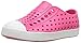 Native Shoes, Jefferson Child, Kids Lightweight Sneaker, Hollywood Pink/Shell White, 10 M US Toddler