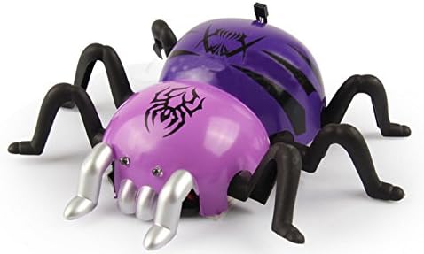 Hobbylane Gag Gifts RC Spider Wall Climber Novelty Gifts Infrared Spider Kids Toys