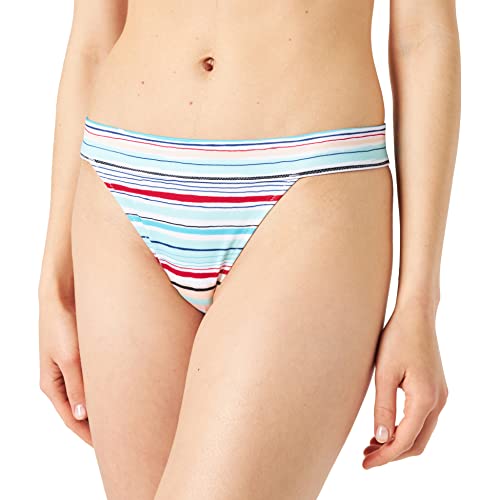 sloggi shore, Candy Basslet Tanga, Parte inferiore del bikini, Donna, Multicolore (Blue Light Combination), S