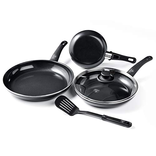 GreenLife Soft Grip Diamond Healthy Ceramic Nonstick, Cookware Pots and